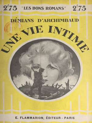 cover image of Une vie intime